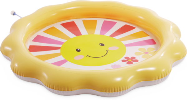 Nafukovací dětský bazén s fontánkou Sluneční Paprsky - Alltoys Intex