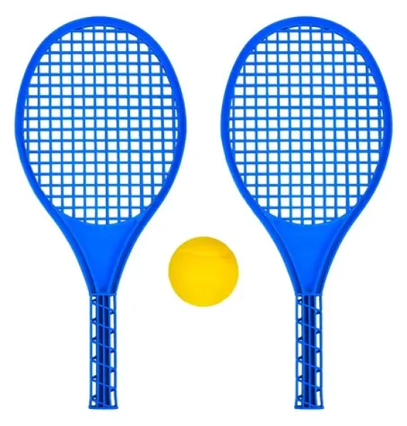 RULYT Líný tenis set Junior / 2× raketa PVC / míček EVA / 41x22x7 cm