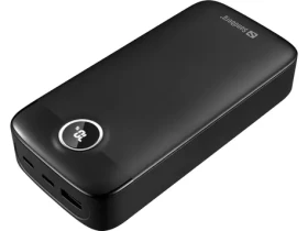Sandberg SemiSolidState Powerbank 20000mAh černá / 1x USB-A + 2x USB-C / 20W (421-49)
