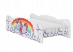 DumDekorace Pohádková dětská postel My Little Pony 160 x 80 cm 23021