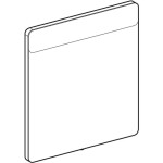 GEBERIT - Option Zrcadlo s LED osvětlením, 60x65 cm 819260000