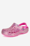 Bazénové pantofle Crocs BAYA GLITTER CLOG T 207014-7AA Syntetický materiál