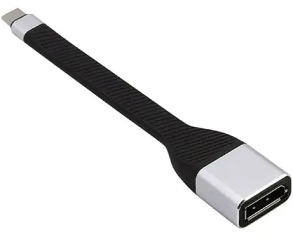 Techly ICOC-USBC-DP12 černá / Adaptér USB-C na DisplayPort / 4K 60Hz / 0,131 m (ICOC-USBC-DP12)