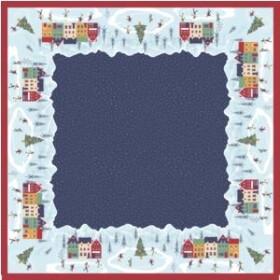 Dekorativní ubrus HOLIDAY JOY 84 cm x 84 cm Dekorativní ubrus HOLIDAY JOY 84 cm x 84 cm