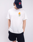 Tričko Thinking MU Crayon Flower Aaron Tee WHITE