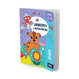 Kvído - Samolepky s omalovánkami - Pejsek - Albi