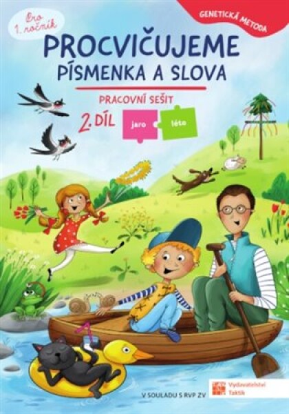 Procvičujeme písmenka a slova 2 Jaro/Léto (Genetická metoda)