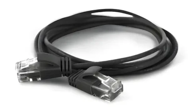 Wantec 7319 černá / Patch kabel / Cat6a U/UTP / RJ-45 / 10 m (7319)