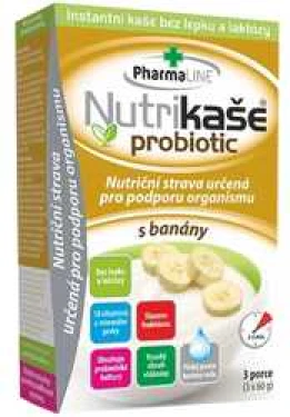 Mogador Nutrikaše probiotic s banány 180g (3x60g)