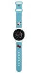 Hello Kitty Silikonový řemínek Kitty Head 22mm modrý / Řemínek / Univerzální / Silikon (HKUWLSCHBLB)
