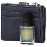 Trendy dámská mini koženková peněženka Coveri Arbi, tmavě modrá