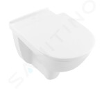 VILLEROY & BOCH - ViCare Závěsné WC bezbariérové, zadní odpad, DirectFlush, alpská bílá 4695R001