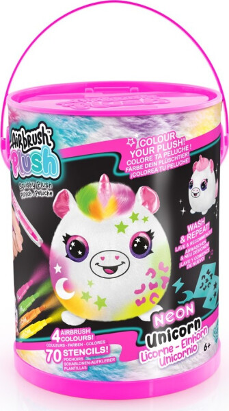 Airbrush - Neon Squish Pals Paint Can