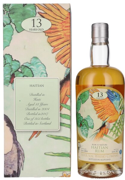 Silver Seal Haitian Rum 13y 46% 0,7 l (karton)