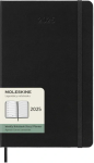 Moleskine Plánovací zápisník 2025 černý L, tvrdý