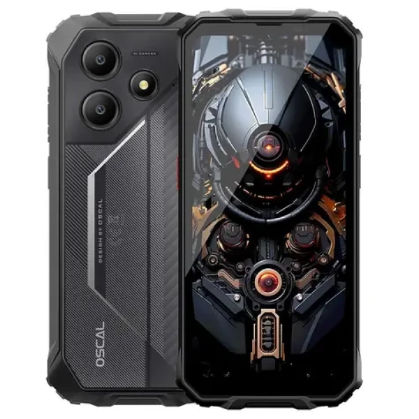 OSCAL MARINE 2 8+256 GB černá / CZ distribuce / 6.56" / 256GB / Android 15 (MRN2B)