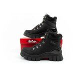 Lee Cooper dámská sportovní obuv zimní trekingová zateplená černá vysoká dámské 40