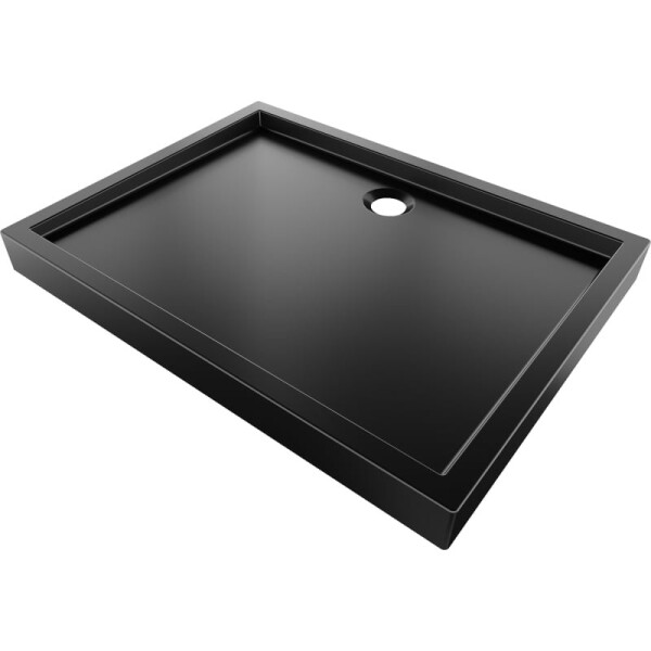 MEXEN - Flow+ sprchová vanička obdélníková 90 x 120, černá mat 46R709012H