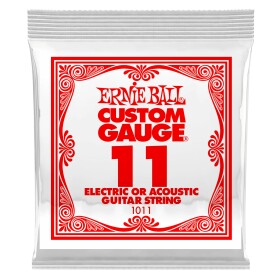 Ernie Ball 1011 Plain Steel Single .011
