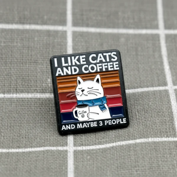Pinarna.cz Kočka s kávou - I like cats and coffee and maybe 3 people / Mám rád(a) kočky a kávu a asi tak tři lidi