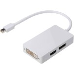 Digitus DisplayPort adapter cable, DP - HDMI type A M/F, 0.15m,w/interlock, DP 1.1a compatible, CE, bl