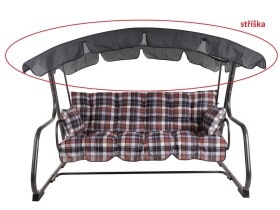 DAJAR stříška k houpačce RAVENNA šedá