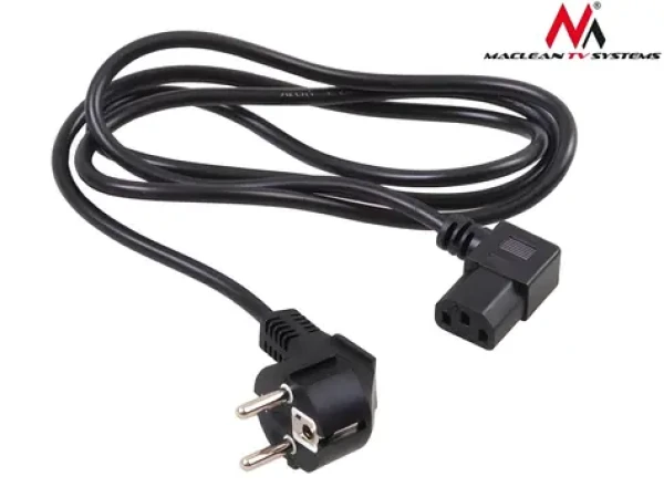 MCTV-803 Napájecí kabel lomený EU vidlice / 3 piny / 3 m (MCTV-803)