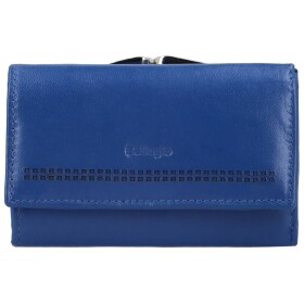 Dámská kožená peněženka Bellugio Ambra, tmavě modrá