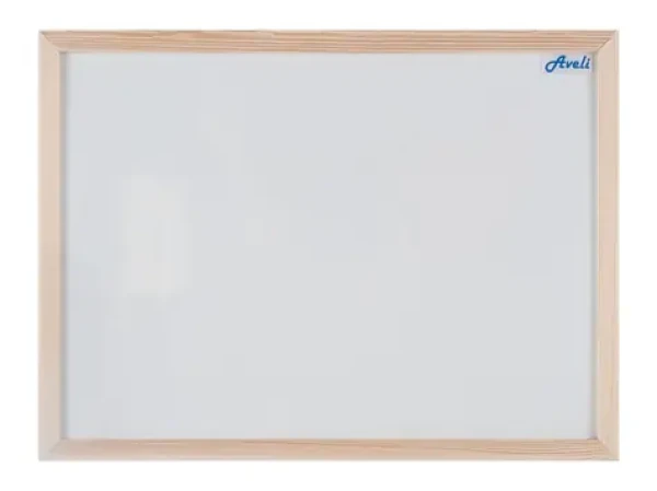 AVELI Magnetická tabule 90x60 cm dřevěný rám (8594070115396)