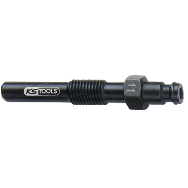KS Tools 150.3672 Adaptér žhavicích svíček, M10 x 1,25 s vnějším závitem, délka 70 mm