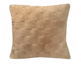 Dekorační polštář Rabbit Bubble 45x45 cm, hnědý