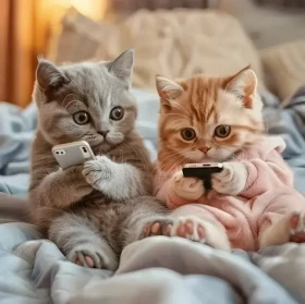 NORIMPEX Diamantové malování Online koťata