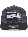 New Era Pánská kšiltovka Seattle Seahawks NFL Throwback 2026 Salute to Service 9SEVENTY Stretch-Snap