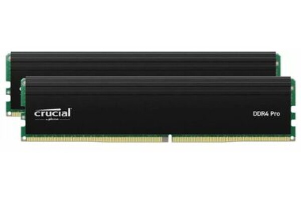 Crucial Pro 32GB (2x16GB) DDR4 3200MHz / DDR4 / UDIMM / CL22 / 1.2V / XMP 2.0 (CP2K16G4DFRA32A)