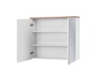 COMAD - Zrcadlová skříňka 80cm 2 dvířka BALI bílá 5907611647530