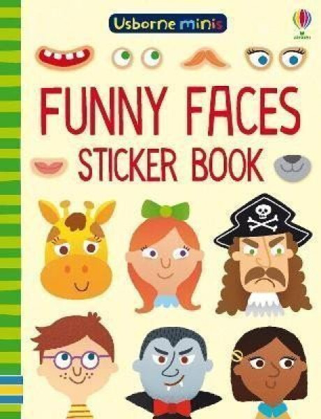 Usborne Minis: Funny Faces Sticker Book - Sam Smith