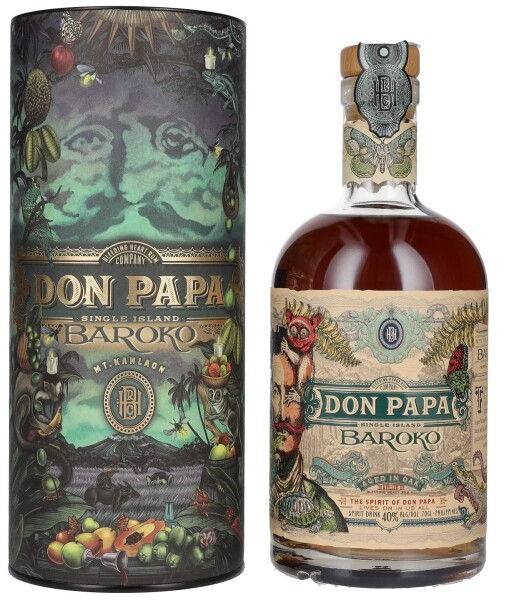 Don Papa Baroko Harvest 40% 0,7L (tuba)