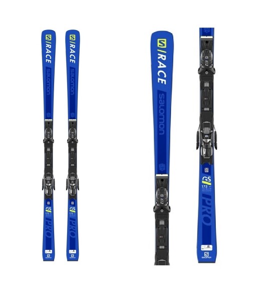 Sjezdové lyže SALOMON S/RACE PRO GS + SALOMON X12 TL, 19/20 - Testované délka: 175