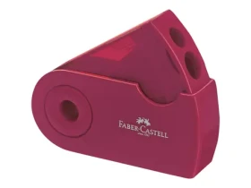 FABER-CASTELL Sleeve Ořezávátko dvojité červená/modrá (182701)
