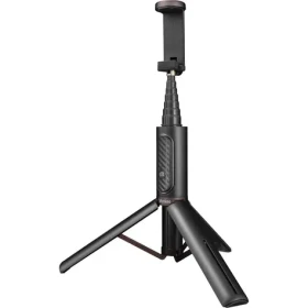 YENKEE YSM 300 černá / Tripod držák na mobil / Bluetooth dálková spoušť / velikost telefonu 4-6" / výška stativu 20-83cm (8590669348824)