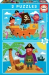 EDUCA Puzzle Piráti