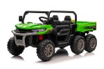 Mamido Elektrické autíčko Farmer Truck 24V 4x200W zelené
