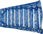 Vorel Sada klíčů očkových 8 ks 6-22 mm ohnuté / Klíče očkové / CrV ocel (TO-52580)