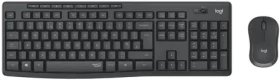 Logitech MK295 Silent tmavě šedá / Bezdrátová sada klávesnice a myši / FR layout / USB / nanopřijímač (920-009795)