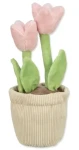 TRIXIE Tulipán 27 cm / Hračka pro psy / Pískátko / Šustící fólie / Plyš (G14-741338)