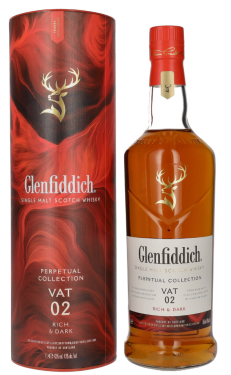 Glenfiddich Perpetual Collection VAT 02 Rich & Dark Whisky 0,7L, 43%, -DB-