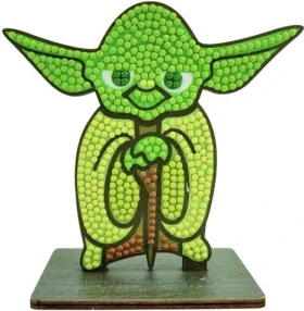 CRYSTAL ART Diamantové malování Star Wars: Yoda