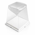 Cake Star Cake Star Plastový box zúžený (23,5 x 23,5 x 21 cm)