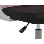 Dětská židle, výškově nastavitelná, růžová síťovina, KA-K2008 PINK