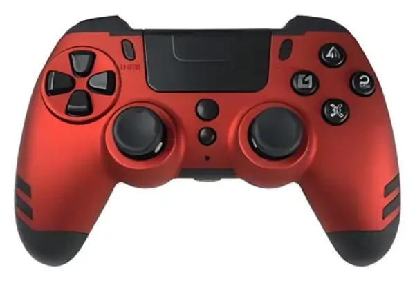 Lexip Bezdrátový ovladač červená / Ovladač / PC, PlayStation 4 / Analogové joysticky / Programovatelná tlačítka (JVAMUL00154)
